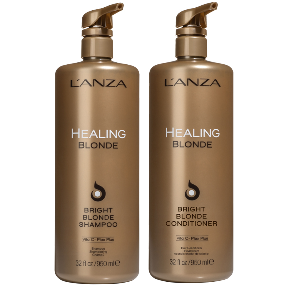 Lanza Healing Bright Blonde Shampoo + Conditioner XL DUO - Hairsale.se